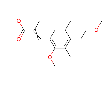 Methyl 2-methoxy-4-β-methoxyethyl-2',3,5-trimethylcinnamate