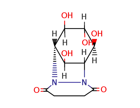 Hexahydro-7,8,9,12-tetrahydroxy-6,10-methano-6H-pyridazino<1,2-a><1,2>diazepin-1,4-dion