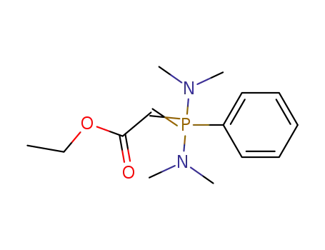 Bisdimethylamino-phenyl-aethoxycarbonylmethyl-phosphoran