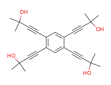 2-Methyl-4-[2,4,5-tris-(3-hydroxy-3-methyl-but-1-ynyl)-phenyl]-but-3-yn-2-ol