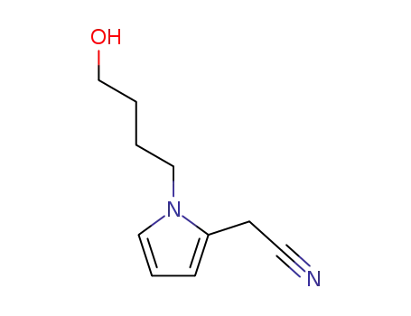 1H-Pyrrole-2-acetonitrile, 1-(4-hydroxybutyl)-