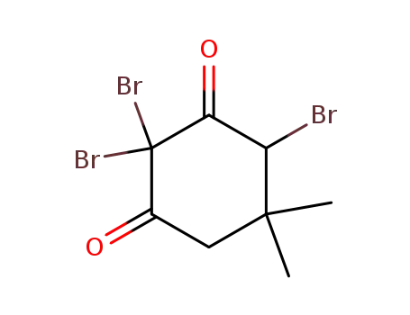 2,2,4-tribromo-5,5-dimethyl-cyclohexane-1,3-dione