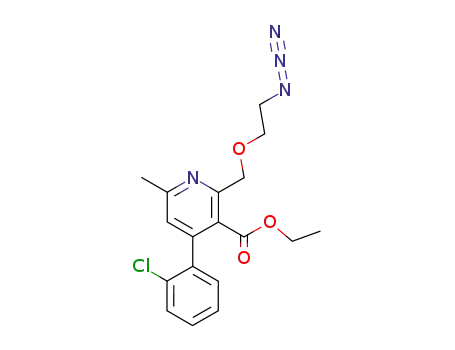 2-(2-azidoethoxy)methyl-4-(2-chlorophenyl)-3-ethoxycarbonyl-6-methylpyridine