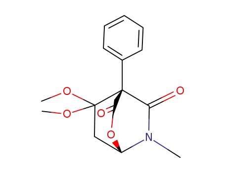 2-Oxa-6-azabicyclo[2.2.2]octane-3,5-dione,
8,8-dimethoxy-6-methyl-4-phenyl-