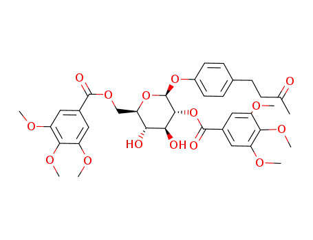 C<sub>36</sub>H<sub>42</sub>O<sub>15</sub>