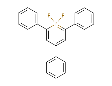 Phosphorin, 1,1-difluoro-1,1-dihydro-2,4,6-triphenyl- (9CI)