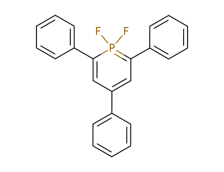 Molecular Structure of 40425-79-4 (1,1-difluoro-2,4,6-triphenyl-1lambda~5~-phosphinine)