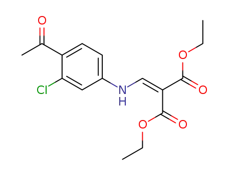 2-[(4-Acetyl-3-chloro-phenylamino)-methylene]-malonic acid diethyl ester