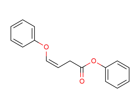 3-Butenoic acid, 4-phenoxy-, phenyl ester, (Z)-