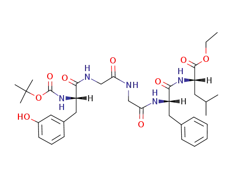 Boc-L-m-Tyr-Gly-Gly-L-Phe-L-Leu-OEt