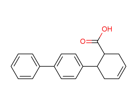 2-<4-Diphenyl>-1,2,3,6-tetrahydro-benzoesaeure