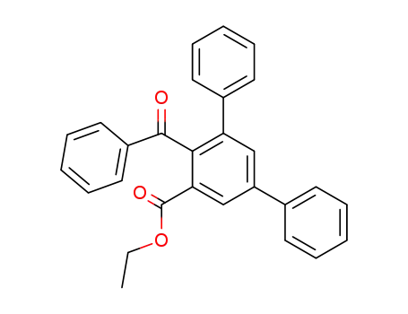 [1,1':3',1''-Terphenyl]-5'-carboxylic acid, 4'-benzoyl-, ethyl ester
