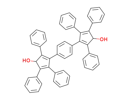 1,4-Bis(1,3,4-triphenyl-5-hydroxy-1,3-cyclopentadien-2-yl)benzol