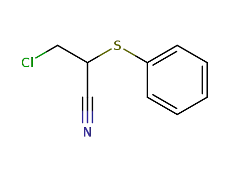 3-chloro-2-phenylsulfanyl-propionitrile
