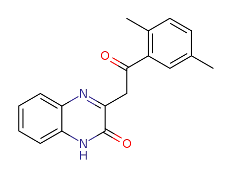 2(1H)-Quinoxalinone, 3-[2-(2,5-dimethylphenyl)-2-oxoethyl]-