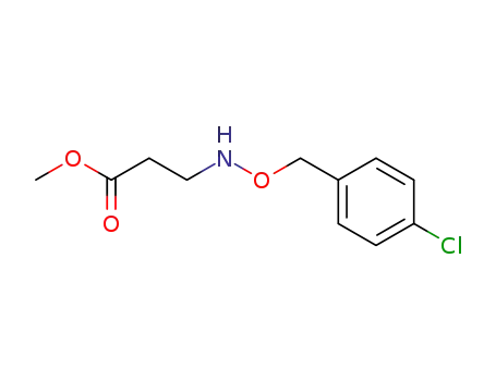 3-(4-Chloro-benzyloxyamino)-propionic acid methyl ester