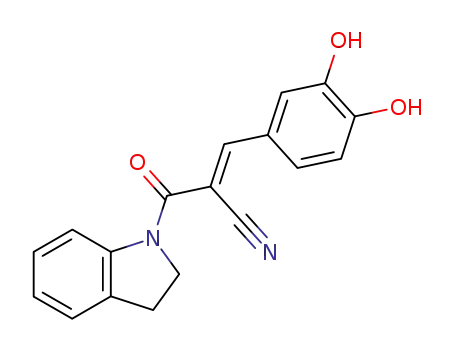 Molecular Structure of 133550-49-9 (TYRPHOSTIN AG 528)