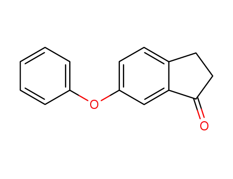 Molecular Structure of 62803-59-2 (6-phenoxyindan-1-one)