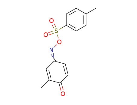 2,5-Cyclohexadiene-1,4-dione, 2-methyl-,
4-[O-[(4-methylphenyl)sulfonyl]oxime]
