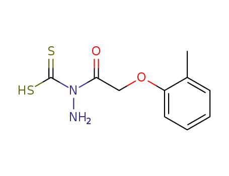 <i>N</i>-<i>o</i>-tolyloxyacetyl-hydrazinecarbodithioic acid