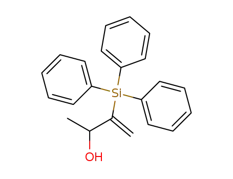 Molecular Structure of 63429-74-3 (3-Buten-2-ol, 3-(triphenylsilyl)-)