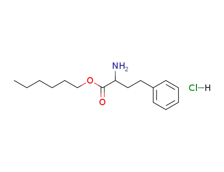 헥실 2-아미노-4-페닐-부타노에이트 염산염