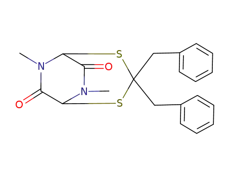 6,8-dimethyl-2,4-dithia-6,8-diaza-7,9-dioxo-3,3-dibenzylbicyclo<3.2.2>nonane