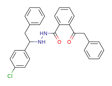 o-phenacetylbenzoic acid α-benzyl-p-chlorobenzyl-hydrazide