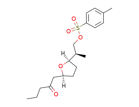 Toluene-4-sulfonic acid (R)-2-[(2R,5S)-5-(2-oxo-pentyl)-tetrahydro-furan-2-yl]-propyl ester