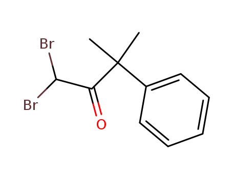 Dibrom-1,1-methyl-3 phenyl-3 butanon-2