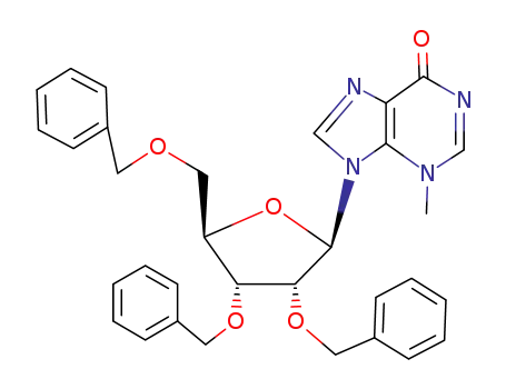 2',3',5'-tri-O-benzyl-3-methylinosine