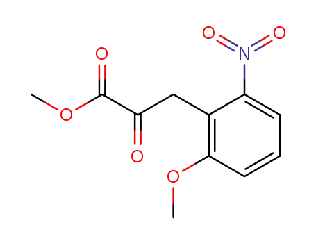 methyl 3-(2-methoxy-6-nitrophenyl)-2-oxopropanoate