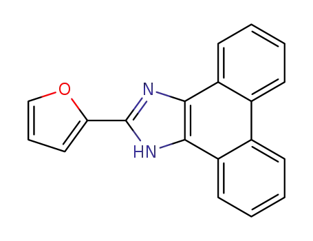 2-(furan-2'-yl)-1H-phenanthro[9,10-d]imidazole