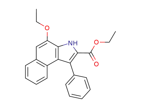 ethyl 4-ethoxy-1-phenyl-3H-benz<e>indole-2-carboxylate