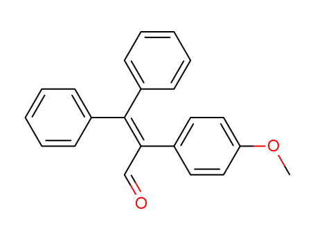 2-(4-メトキシフェニル)-3,3-ジフェニルアクリルアルデヒド