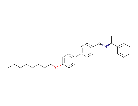 [1-(4'-Octyloxy-biphenyl-4-yl)-meth-(E)-ylidene]-((S)-1-phenyl-ethyl)-amine
