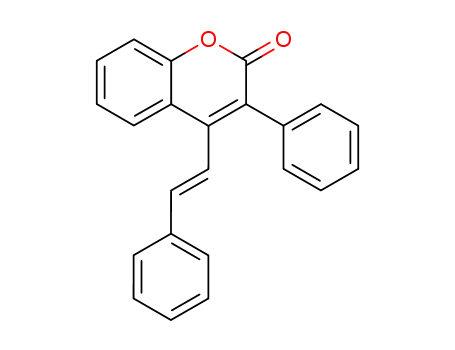 3-phenyl-4-styrylcoumarin