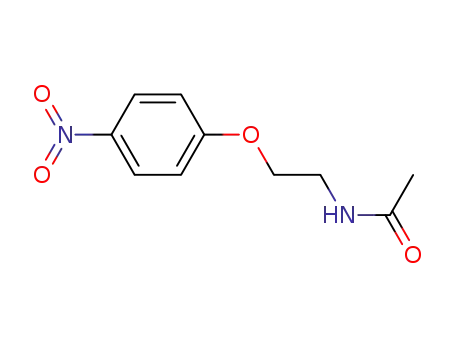Molecular Structure of 22404-13-3 (N-[2-(4-nitrophenoxy)ethyl]acetamide)