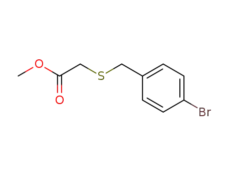 (4-Bromo-benzylsulfanyl)-acetic acid methyl ester