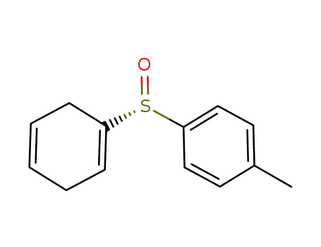 (-)-(R)<sub>S</sub>-p-tolylsulfinyl-1 cyclohexadiene-1,4