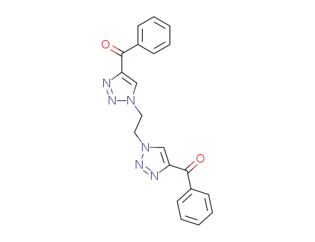 1,2-bis(4-benzoyl-1,2,3-triazol-1-yl)ethane