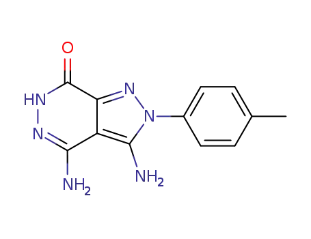 3,4-Diamino-2-p-tolyl-2,6-dihydro-pyrazolo[3,4-d]pyridazin-7-one