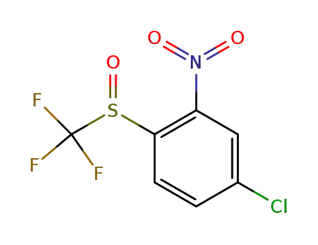 <4-Chlor-2-nitro-phenyl>-trifluormethyl-sulfoxid
