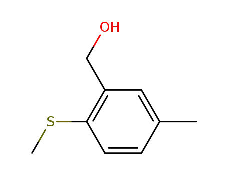 5-methyl-2-methylsulfanyl-benzyl alcohol