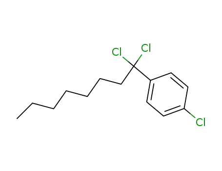 Molecular Structure of 92318-17-7 (1.1-Dichlor-1-<4-chlor-phenyl>-octan)