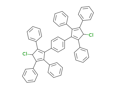 1,4-Bis(5-chlor-1,3,4-triphenyl-1,3-cyclopentadien-2-yl)benzol