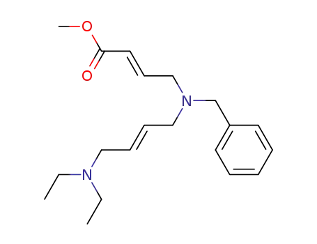 (E)-4-[Benzyl-((E)-4-diethylamino-but-2-enyl)-amino]-but-2-enoic acid methyl ester