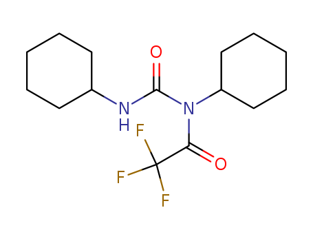 Acetamide,N-cyclohexyl-N-[(cyclohexylamino)carbonyl]-2,2,2-trifluoro- cas  4706-96-1