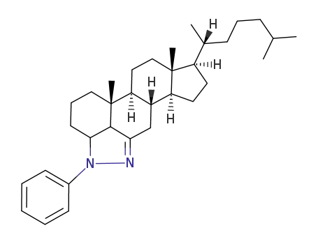 (3R,3aR,5aS,5bR,11aS,11bS)-3-((R)-1,5-Dimethyl-hexyl)-3a,5b-dimethyl-9-phenyl-2,3,3a,4,5,5a,5b,6,7,8,8a,9,10b,11,11a,11b-hexadecahydro-1H-9,10-diaza-cyclopenta[j]acephenanthrylene