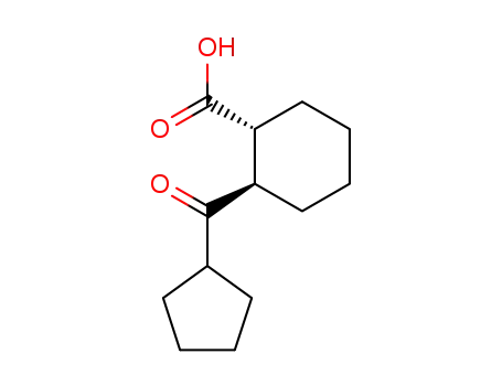 acide cyclopentylcarbonyl-2 cyclohexanecarboxylique trans